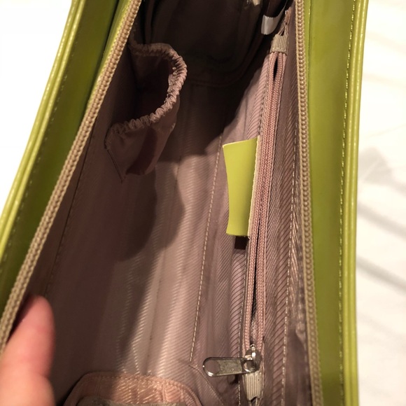 Green 2 strap shoulder purse - Picture 5 of 6